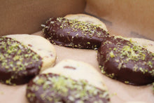 Load image into Gallery viewer, Coffee and Chocolate Pistachio Shortbread