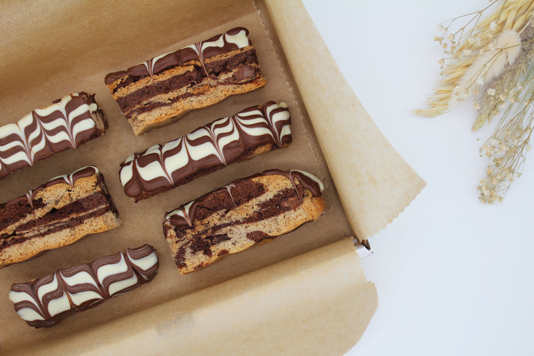 Marble Biscotti