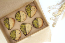 Load image into Gallery viewer, Coffee and Chocolate Pistachio Shortbread
