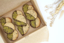 Load image into Gallery viewer, Coffee and Chocolate Pistachio Shortbread
